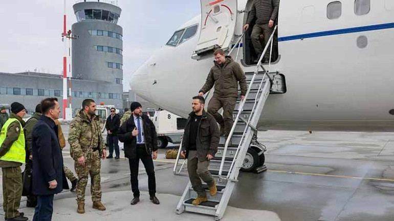 Zelenskiy, Polonyalı mevkidaşı Duda ile görüştü