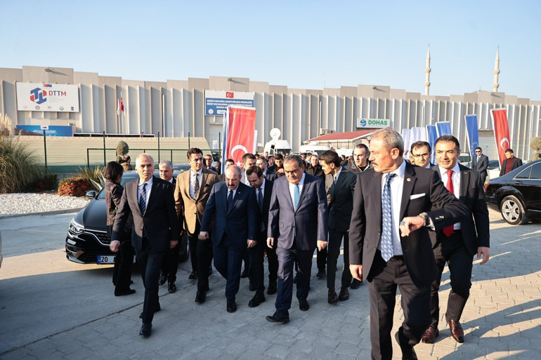 Bakan Varank, Denizlide kurulacak Model Fabrikanın temelini attı