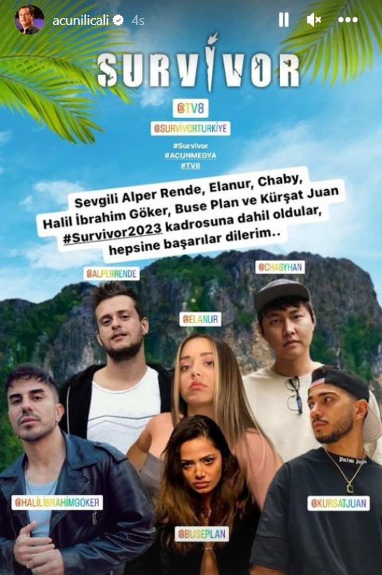 Survivor 2023ün 6 ismi daha belli oldu