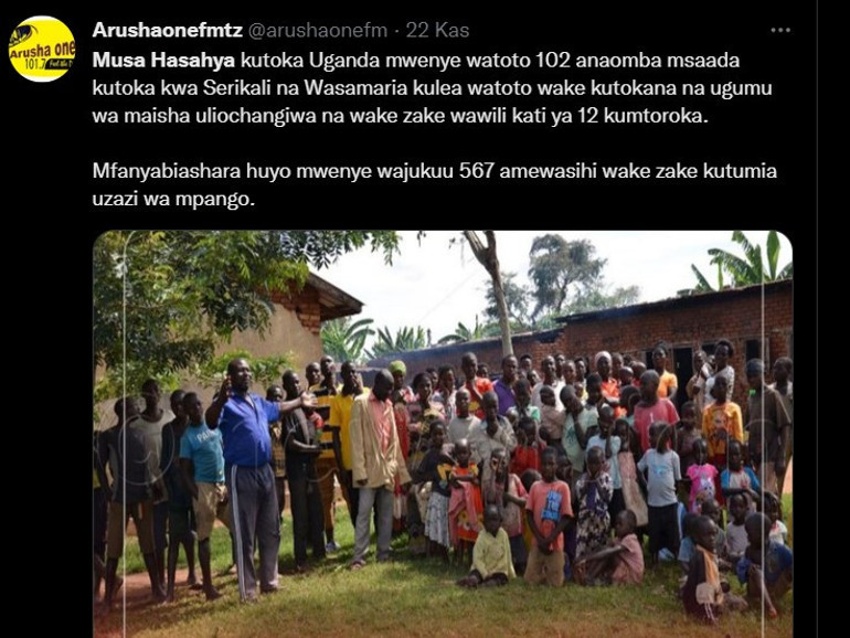 12 eş, 102 çocuk ve 568 torun...67 yaşındaki çiftçi daha fazla çocuk istemiyor