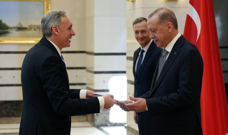 Külliyede güven mektubu töreni