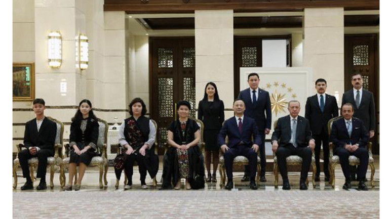 Külliyede güven mektubu töreni