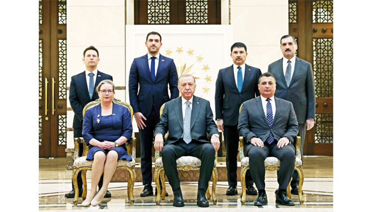 İsrail Elçisi Beştepe’de... 4 yıl sonra ilk mektup