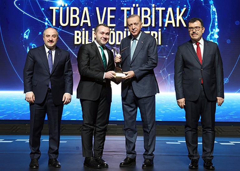 TÜBİTAK VE TÜBA Bilim Ödülleri Töreni... Erdoğan: Dünya bizim başarımızı manşetlere taşıyor