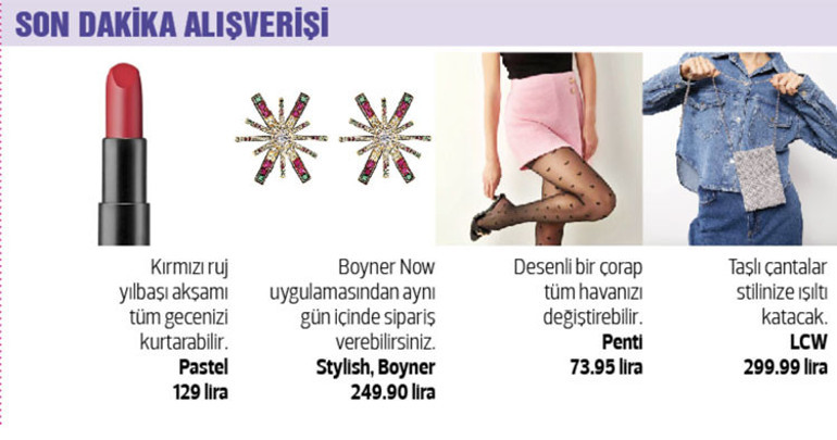 Son dakika belli olan yılbaşı davetine hazırlanırken...