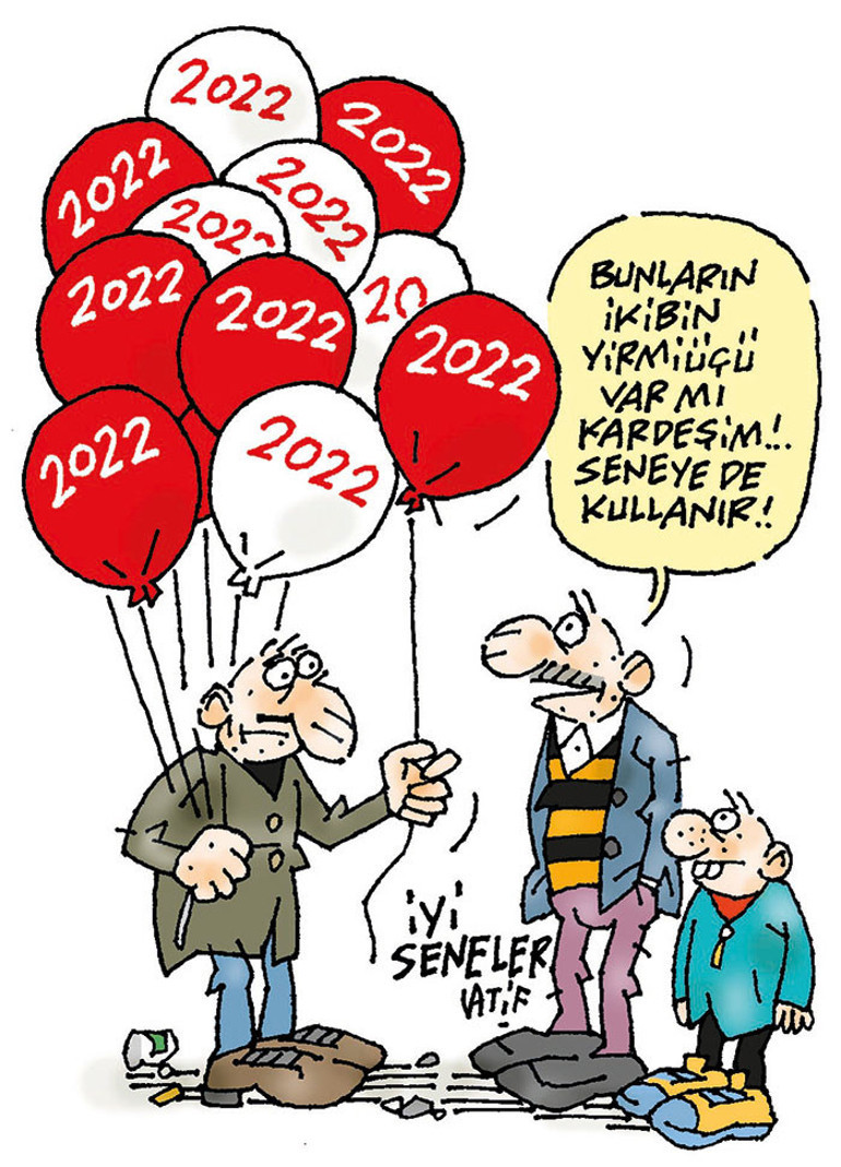 Latif’in sipariş ettiği balonlar