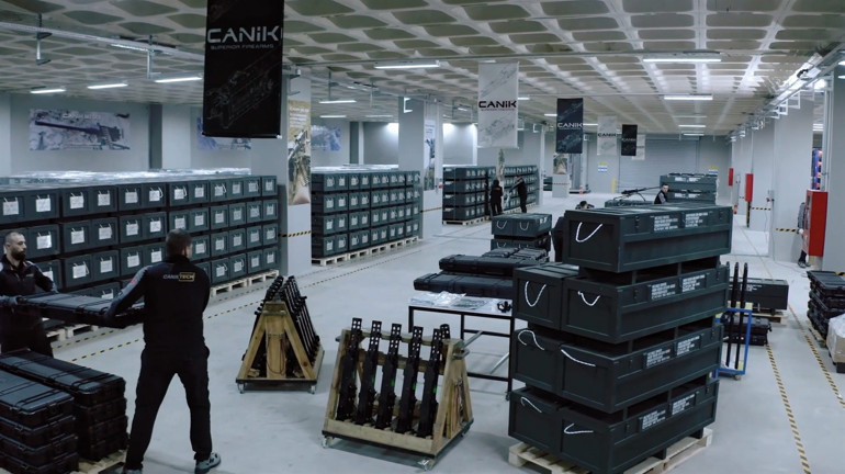 CANiK, TSK ve kolluk kuvvetlerine tek seferde 750 adet milli uçaksavar teslim etti