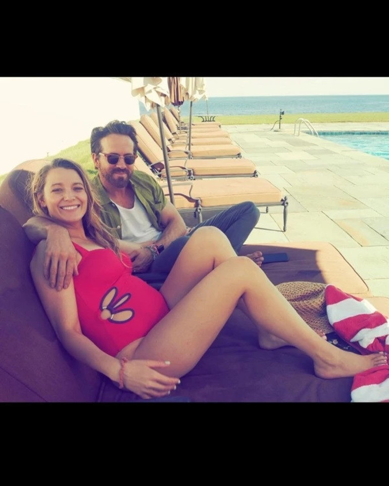 Güzel yıldız dördüncü çocuğuna hamile... Egzersiz işe yaramadı: Göbeği bebeklerle dolu Ryan Reynolds diyetinde