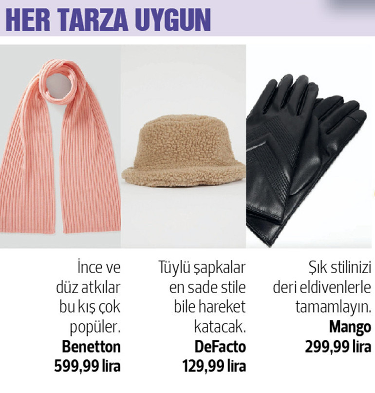 Hem sıcacık tutsun hem şık olsun