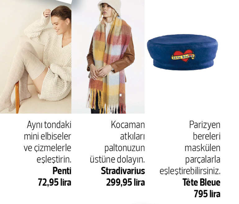 Hem sıcacık tutsun hem şık olsun