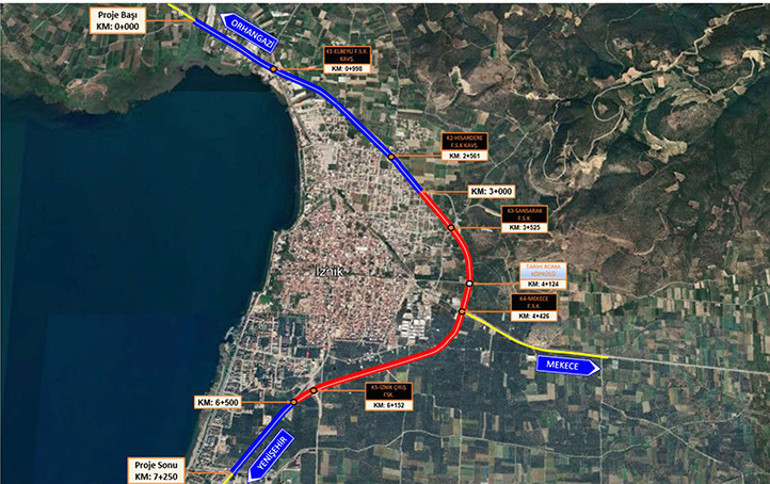 Orhangazi-İznik arası duble yol bekliyor