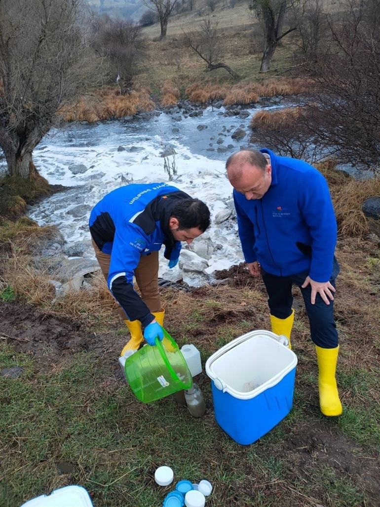 Ulusu Deresini kirleten 3 tesise 790 bin TL ceza