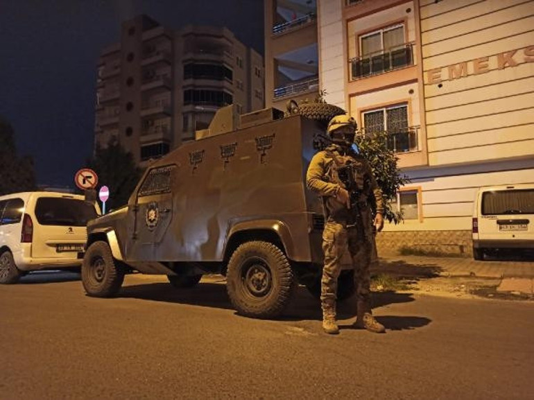 Mersinde şafak vakti FETÖ/PDY operasyonu