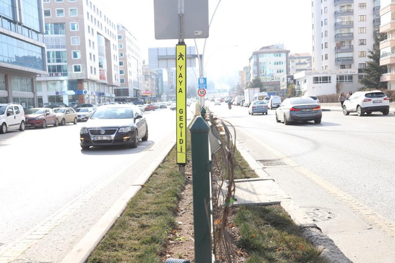 Turan Güneş Bulvarı’nda hız limiti 50’ye indi