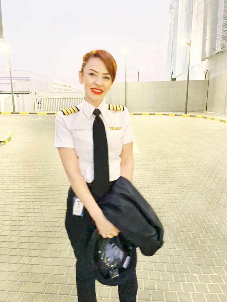 Kuveyt’in ilk kadın pilotu Elif Kaptan