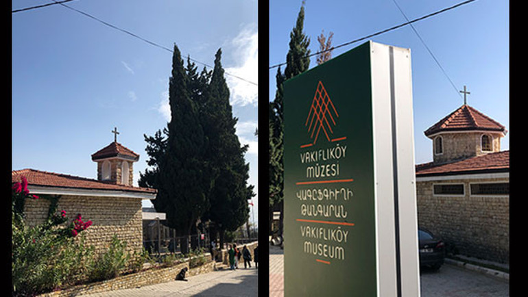 Portakal ağaçları arasında bir yer Vakıflı Köyü