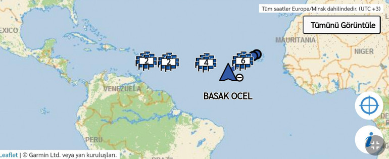 Tek başına Atlantik’i geçti...