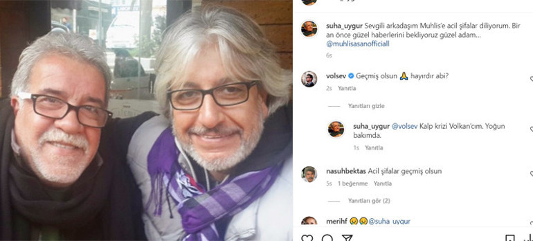 Usta oyuncu Muhlis Asan kalp krizi geçirdi Durumu kritik...