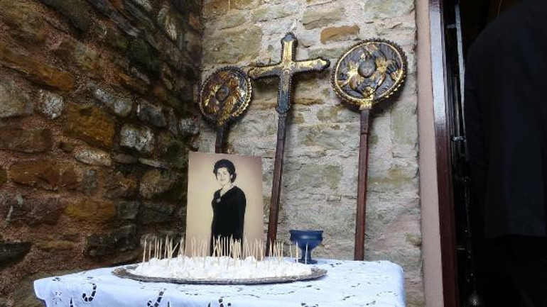 Fener Rum Patriği Bartholomeosun ablası Gökçedada toprağa verildi