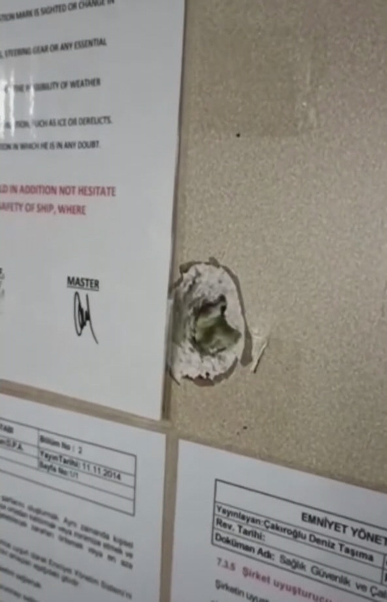 Ukraynada Kherson Limanında Türk Gemileri hasar gördü