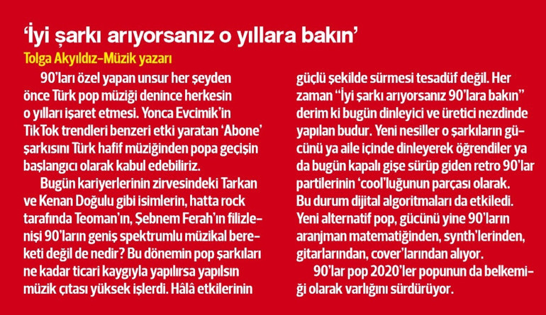 Gençler 90’ları çok havalı ve orijinal buluyor