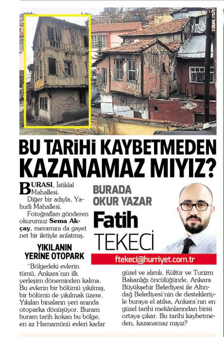 Tarihi evler artık bir bir dökülüyor