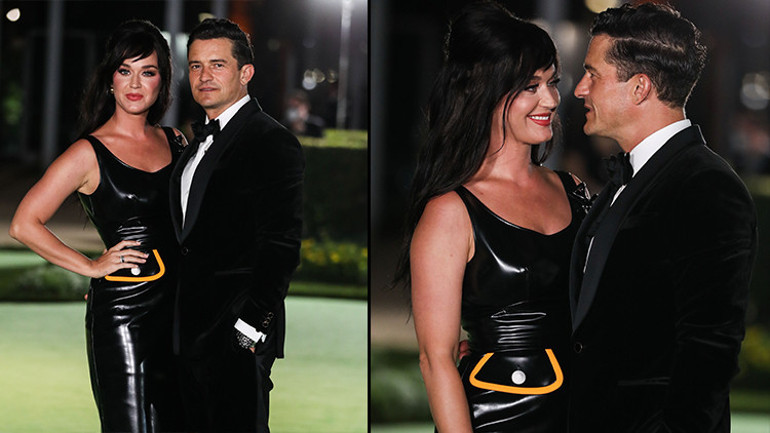 İkisi de aynı adamı sevdi... Miranda Kerr ve Katy Perryden kırmızı halıda düşman çatlatan pozlar