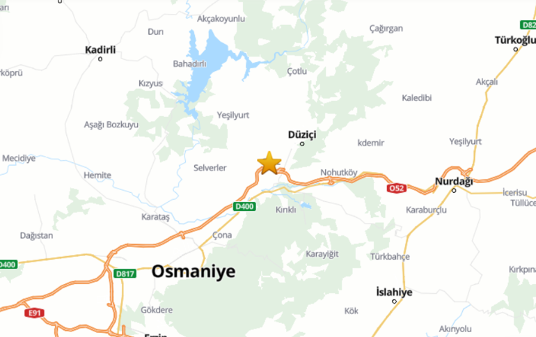 Son dakika: Osmaniyede 4.6 büyüklüğünde deprem Çevre illerde de hissedildi