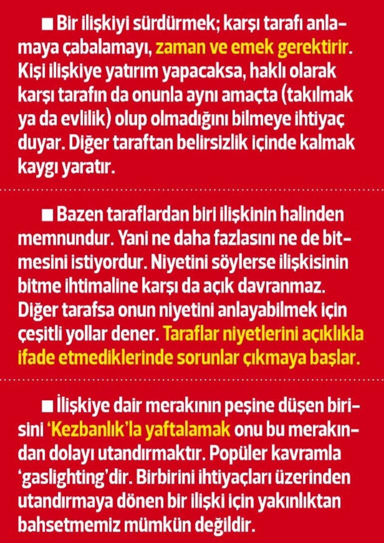Son yıllarda flörtün en yasaklı kelimesi: ‘İlişki’