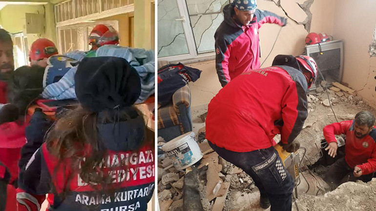 Umut dolu bekleyiş ve sevinç gözyaşları: Enkazdan mucize kurtuluşlar 122. saatin mucizesi Menekşe Teyze
