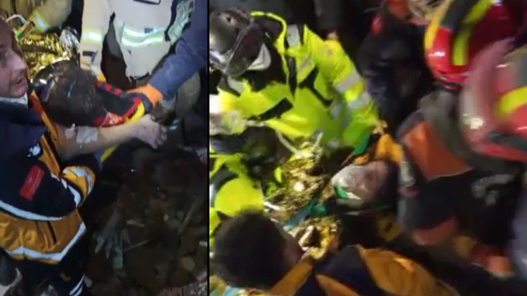 Depremde 9. gün... Umut dolu bekleyiş ve sevinç gözyaşları: Peş peşe mucize haberleri...