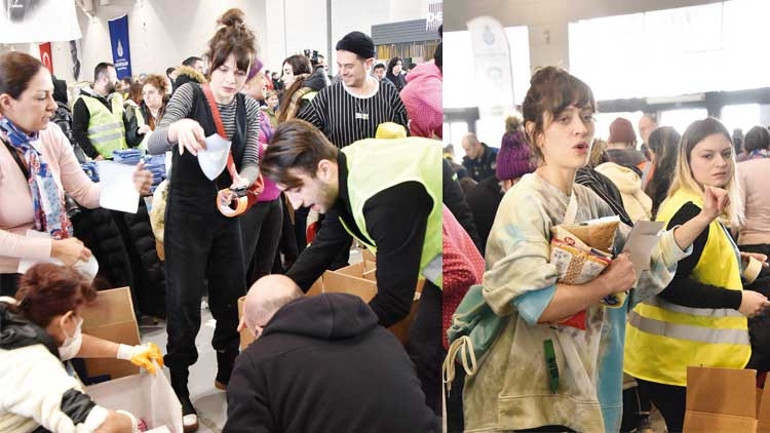 Ünlülerden desteğe devam