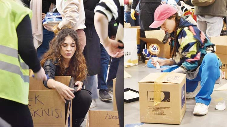 Ünlülerden desteğe devam