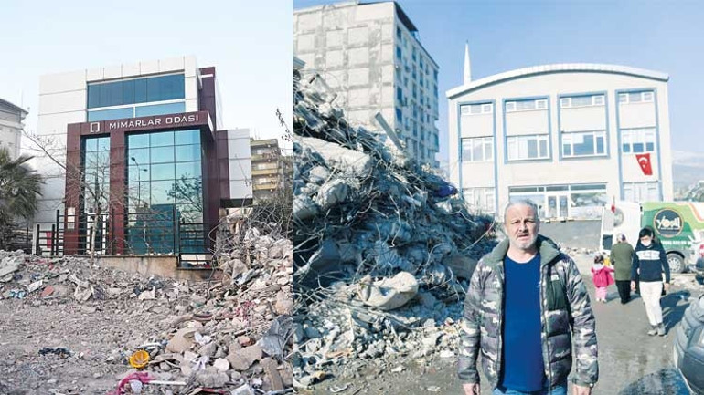 Yıkımın göbeğinde sapasağlam ayakta