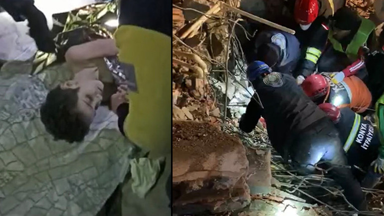 Depremde 9. gün... Umut dolu bekleyiş ve sevinç gözyaşları: Peş peşe mucize haberleri...