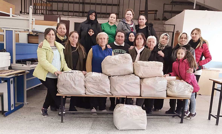 Halk eğitim merkezleri halk yardım merkezi oldu