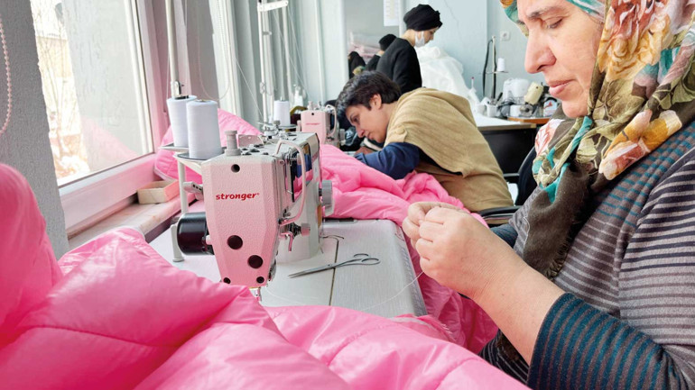 Halk eğitim merkezleri halk yardım merkezi oldu