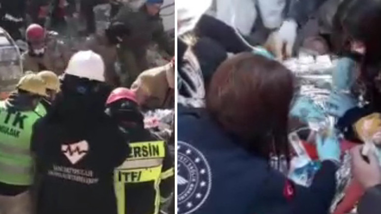 Depremde 9. gün... Umut dolu bekleyiş ve sevinç gözyaşları: Peş peşe mucize haberleri...