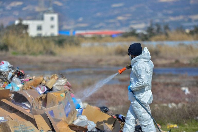 Hataydaki Milleyha Kuş Cenneti moloz sahasına döndü
