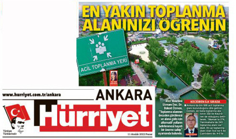 Ankara’nın deprem tehlikesi değişmedi