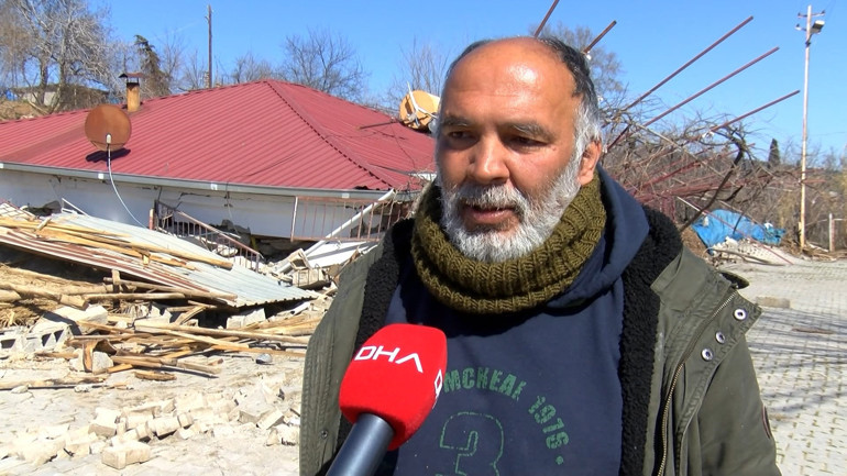 Fay hattı üzerindeki 55 haneli köyde depremden sonra 3 ev kaldı