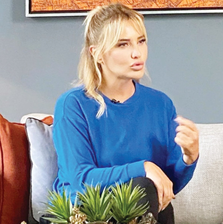 Nazlı Sabancı 4 aylık hamile