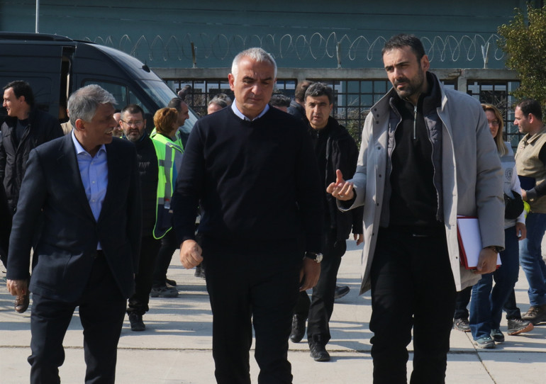 Bakan Ersoy: Eserlerin geleceğe taşınması için gerekli çalışmaları yapacağız