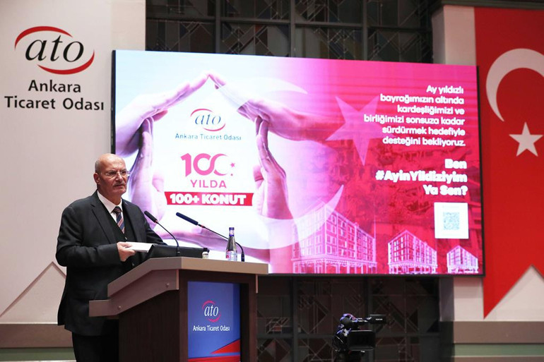 ATO’dan ‘Ay Yıldızlı’ bağış çağrısı