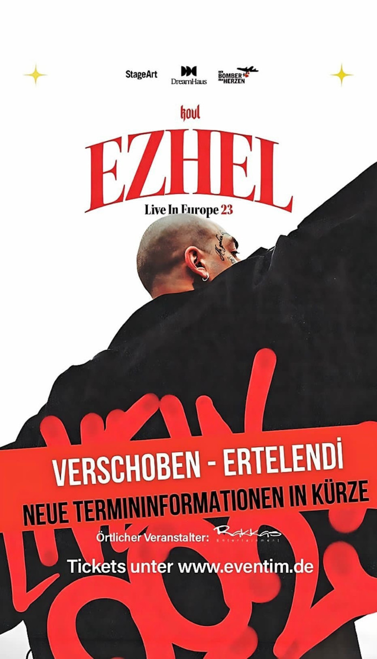 Ezhel’in konseri iptal olunca Avrupa’yı gezdiler