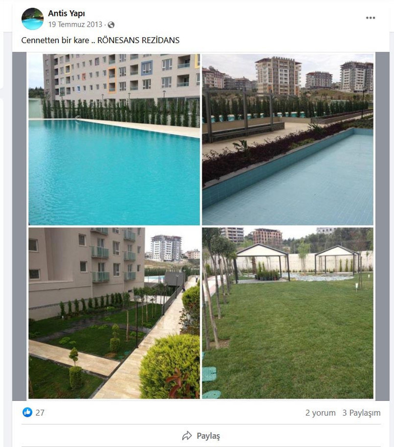 Rönesans Rezidans bu vaadle satılmış Tanıtımı ortaya çıktı