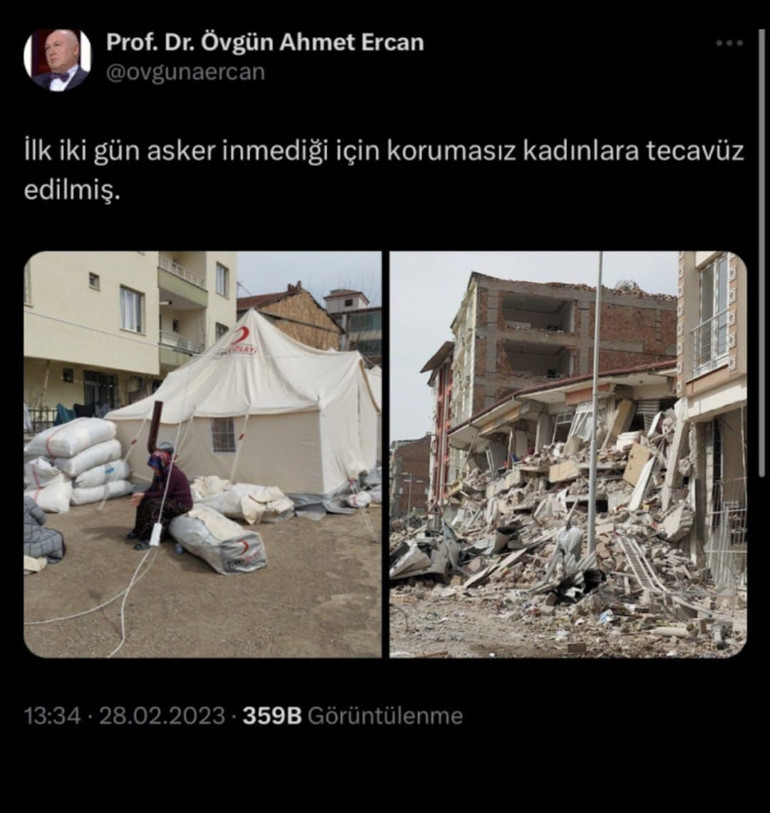 Serbest bırakılan Prof. Dr. Övgün Ahmet Ercan: Pişmanım, art niyetim yoktu