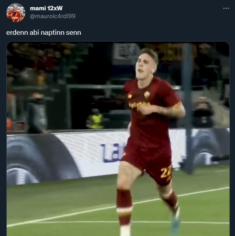 Nicolo Zaniolo, ilk maçında golle tanıştı Galatasaray - Kasımpaşa maçında duygusal gol anonsu...