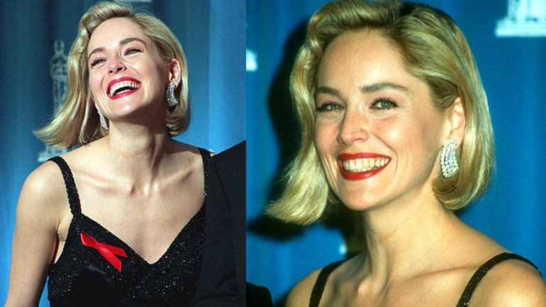 Sharone Stonedan Oscar itirafı: Modacılar bana elbise vermedi... Törene kendi aldığım o berbat giysiyle katılmak zorunda kaldım