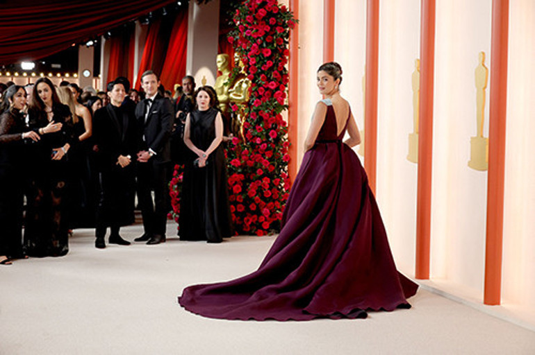 Tek rakibi Angelina Aylardır bu geceye hazırlanıyordu